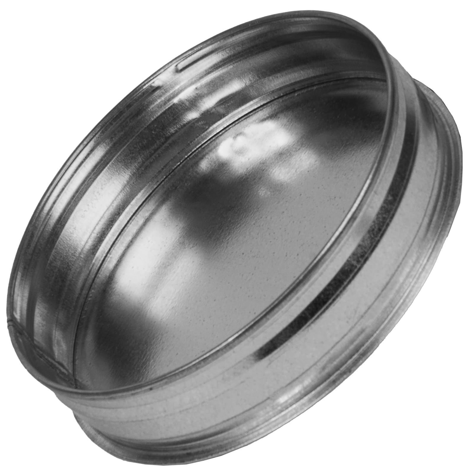 Vent Systems 10" Galvanized Steel Duct End Cap - Dryer Vent Cap - Round Metal Plug - Duct Fitting/Tee Cap - Indoor and Outdoor Use – Closure Fitting for Round HVAC Exhaust Systems - Image 6