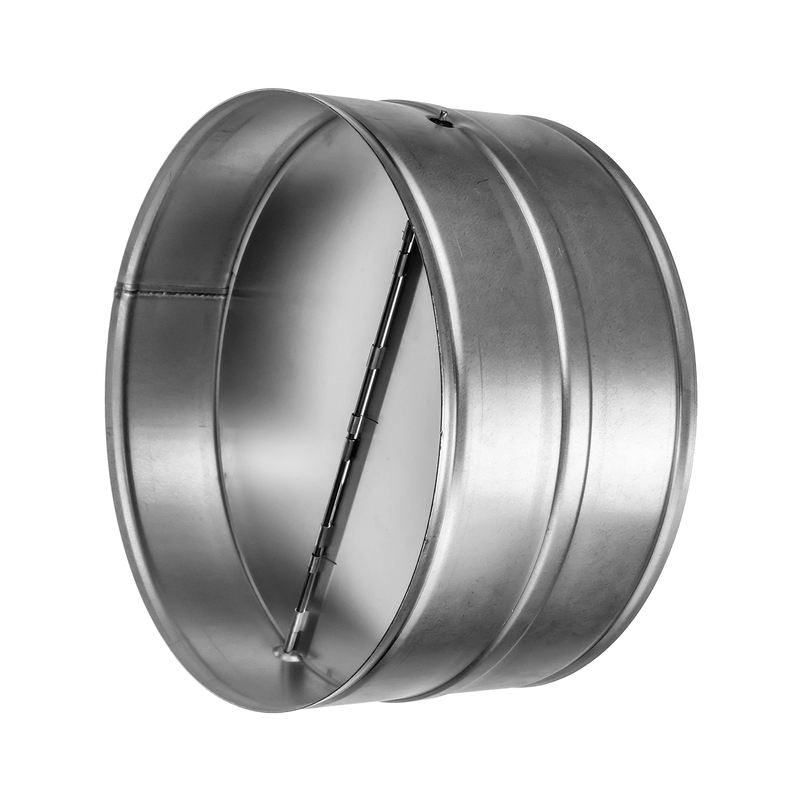 Vent Systems - 10 Inch Backdraft Damper - One-Way Airflow - Inline Fan Vent Deflector - Image 6