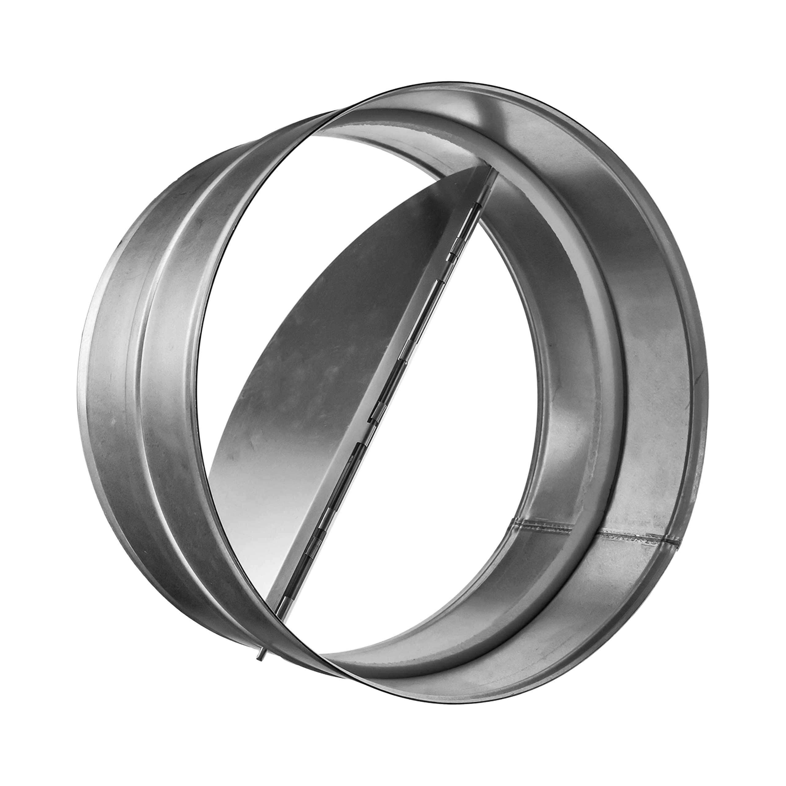 Vent Systems - 10 Inch Backdraft Damper - One-Way Airflow - Inline Fan Vent Deflector - Image 9