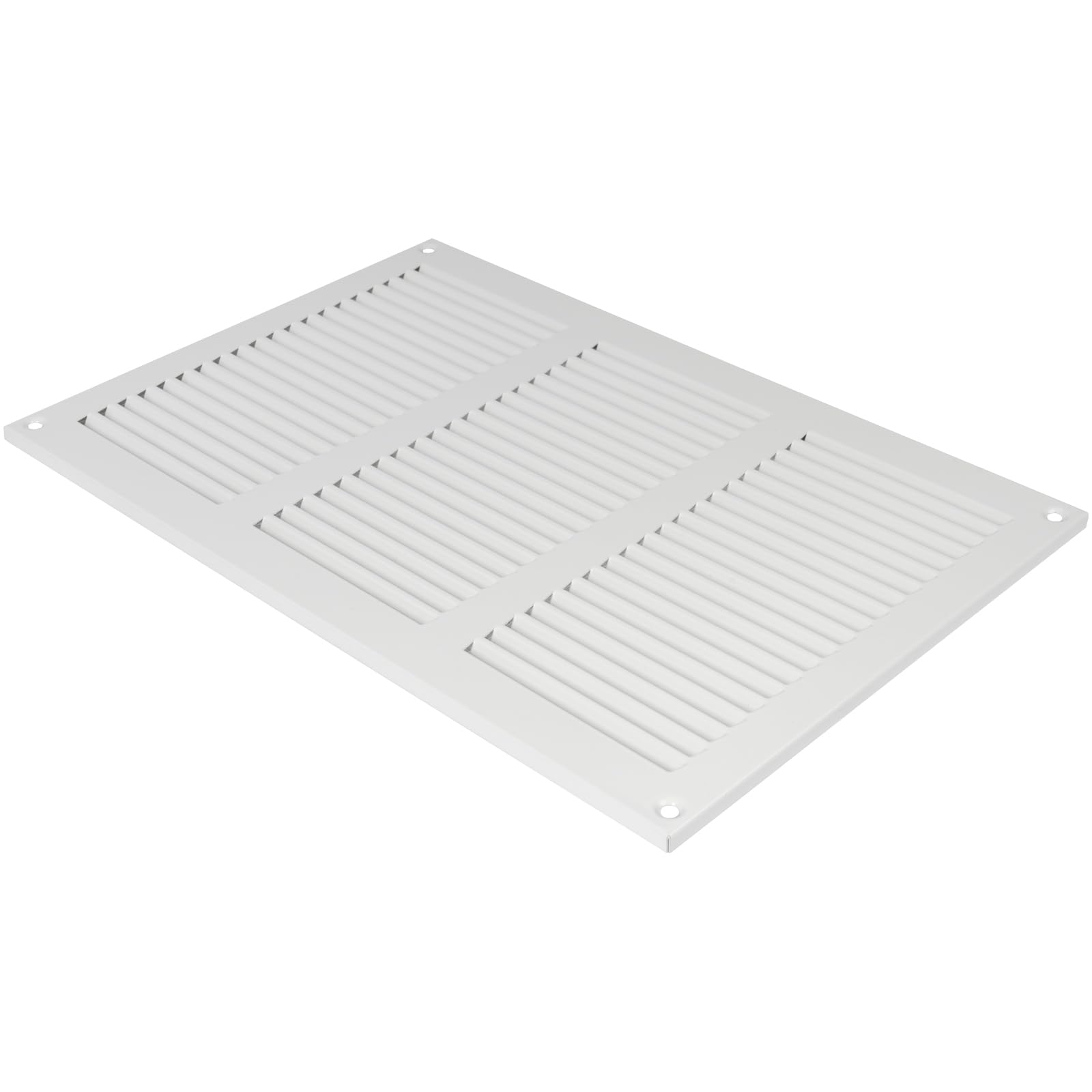 Vent Systems 12'' x 8'' Inch (Overall Dimensions) - White - Air Vent Duct Cover Metal Return Grill with Built in Pest Guard Screen HVAC Vent Duct Cover for Home Improvement10x6 (Opening Dimensions) - Image 9