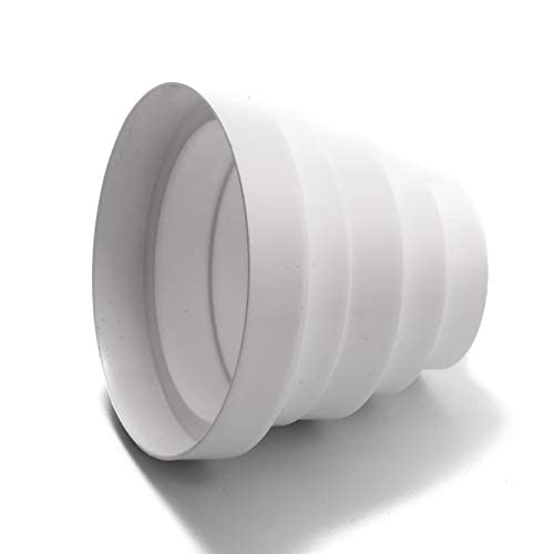 Vent Systems 3” 4” 5” 6” White Plastic Duct Reducer Increaser – Highly Durable Universal Vent Adapter for HVAC Air Ducts – Easy to Install in Bathroom, Kitchen, Office, and Home Ventilation Systems - Image 8