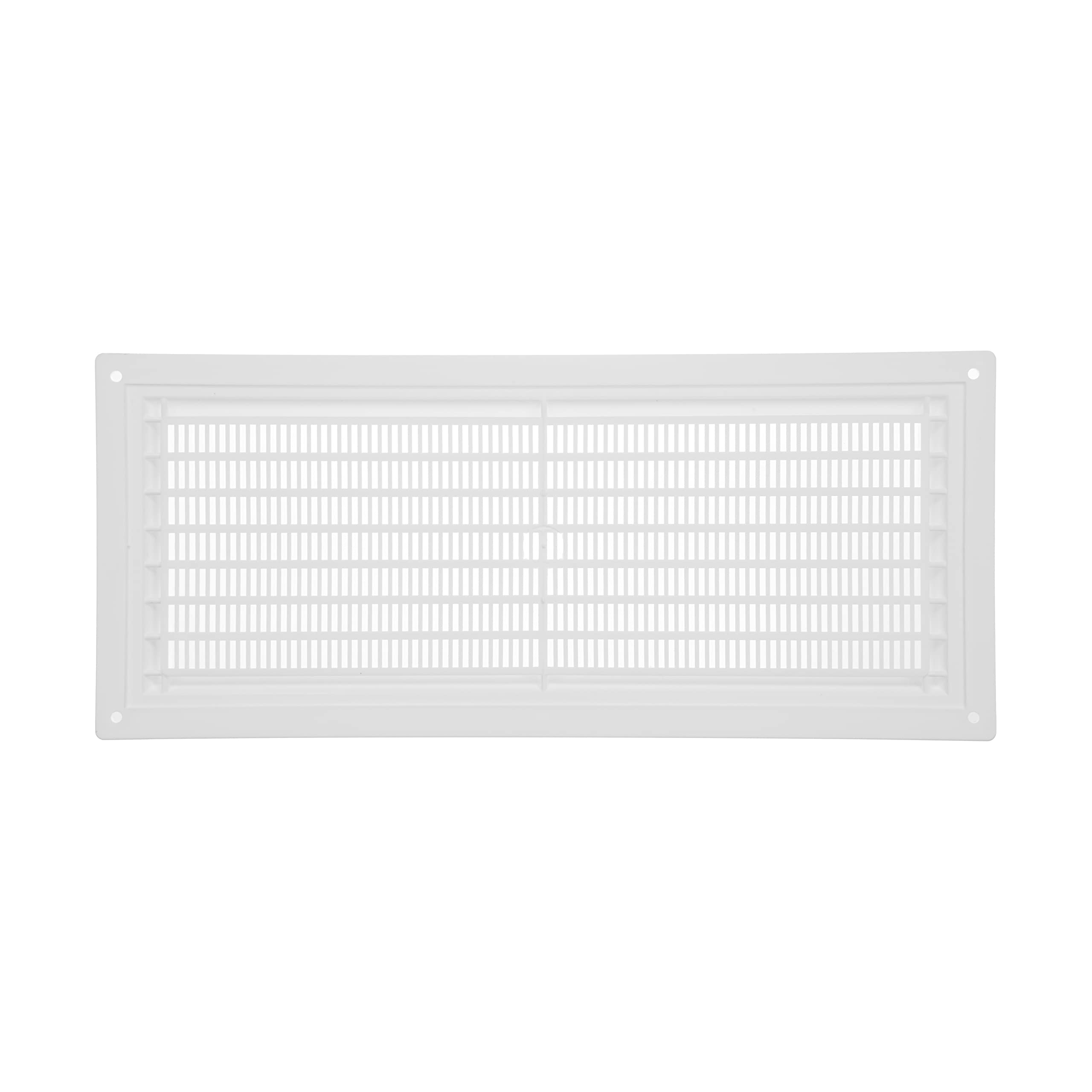 Vent Systems 3" x 10" Inch (Opening Dimensions) White Plastic Air Vent Cover - Rectangular Return Grille with Built-in Mesh Screen - HVAC Ventilation Grill for Home Improvement - Indoor, Outdoor Use - Image 6