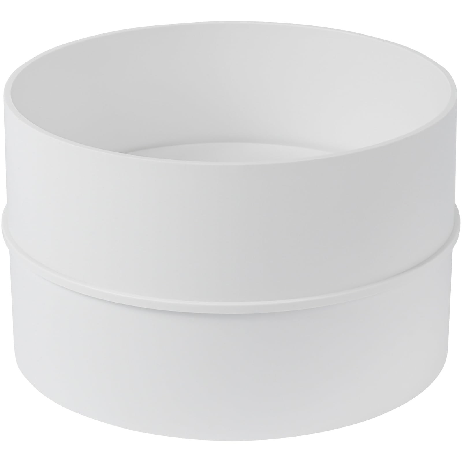 Vent Systems 4'' Inch Backdraft Damper - Backdraft Shutter - ABS Plastic Inline Duct Connector Draft/Backflow Blocker - One-Way Airflow Ducting Insert - HVAC Exhaust Connector with Valve - Image 7