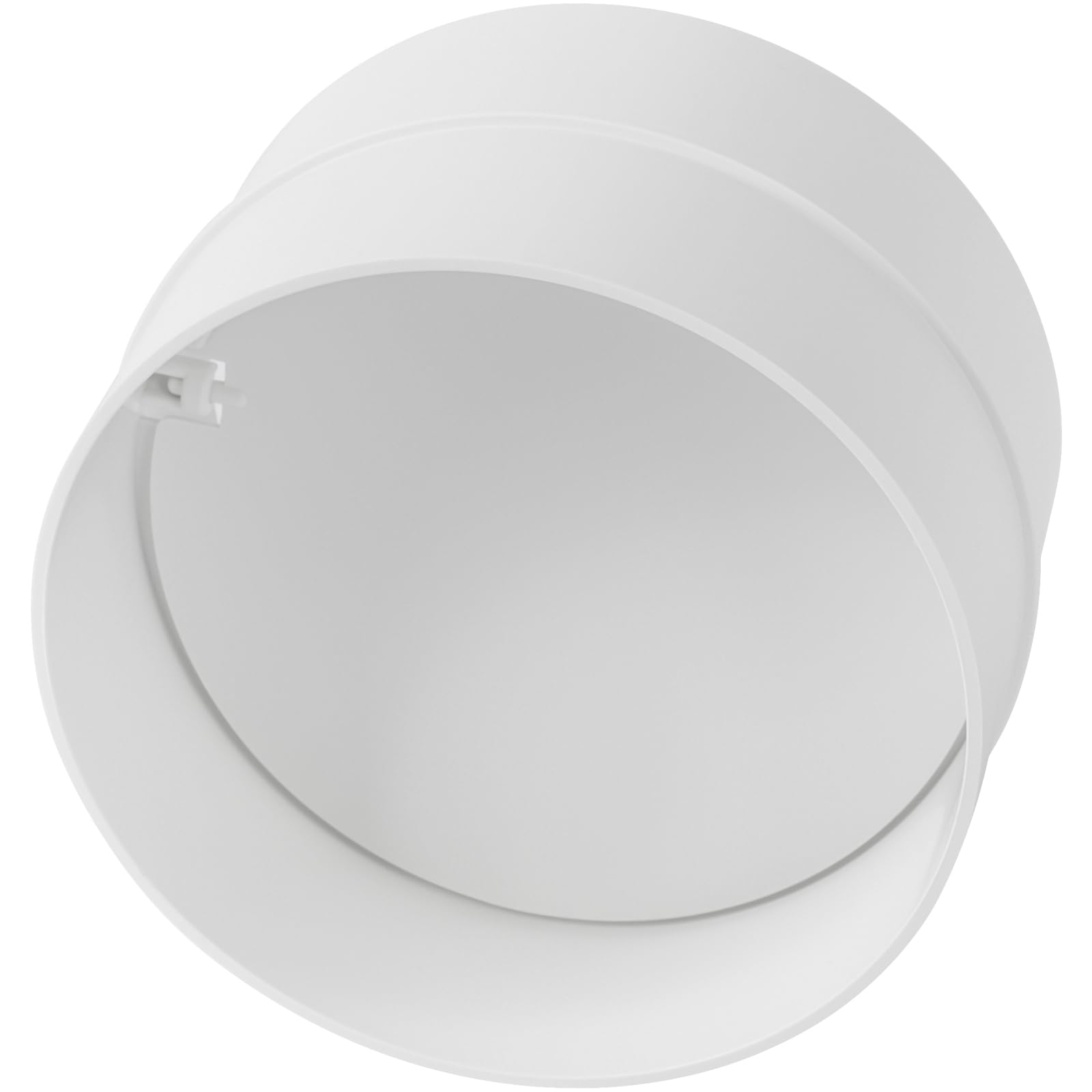Vent Systems 4'' Inch Backdraft Damper - Backdraft Shutter - ABS Plastic Inline Duct Connector Draft/Backflow Blocker - One-Way Airflow Ducting Insert - HVAC Exhaust Connector with Valve - Image 9