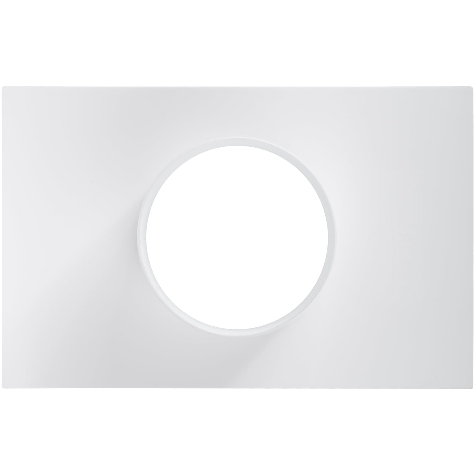 Vent Systems 4 Inch Duct Connector Flange – White Plastic Straight Ventilation Plate Adapter – Heavy-Duty HVAC Air Vent Fitting for Wall, Ceiling or Floor Mounting – Easy Indoor Installation - Image 7