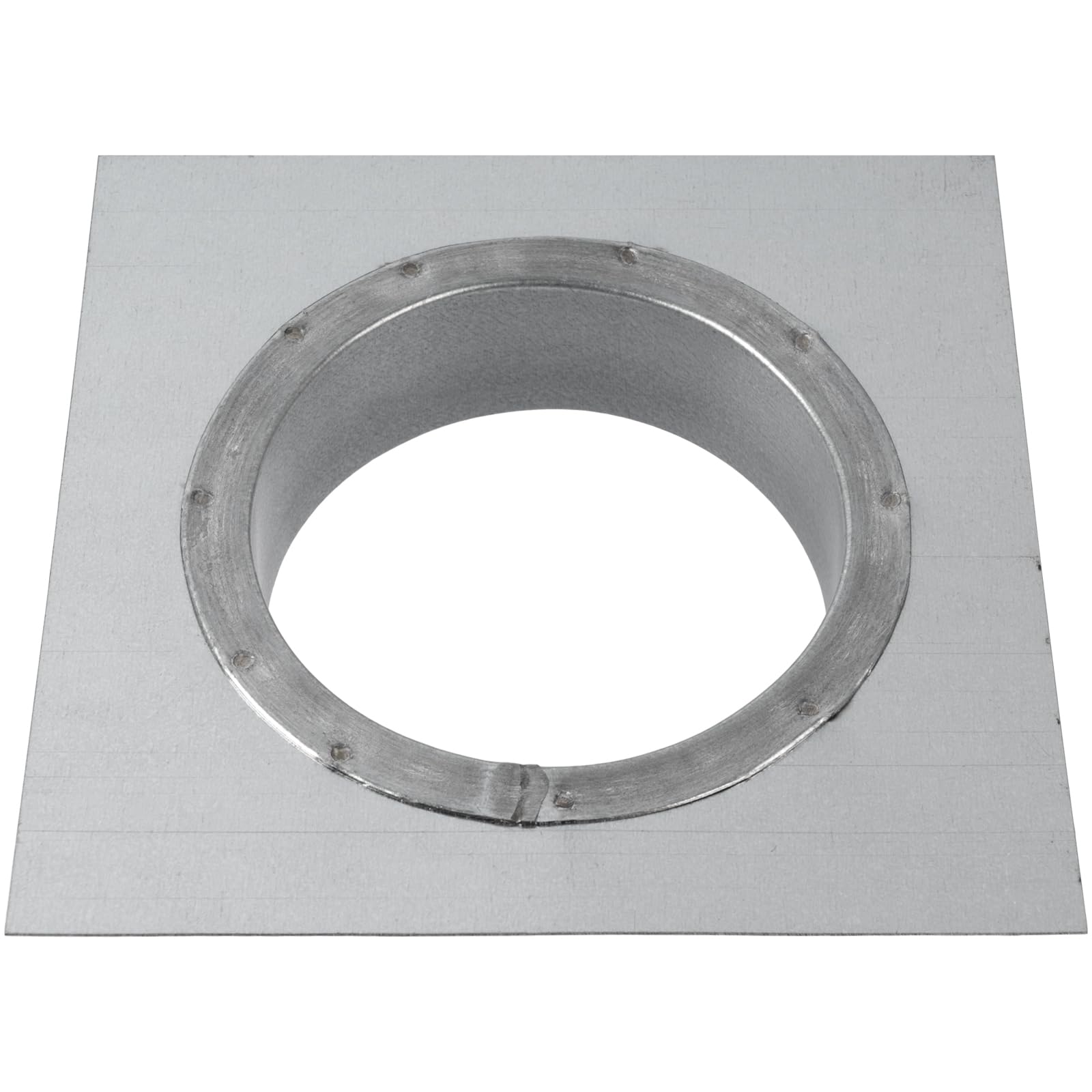 Vent Systems 4" Inch Duct Connector Flange with Square Spigot Wall Plate – Dryer Vent Adapter and Mounting Plate – Ideal for Seamless HVAC Ductwork Connections, Exhaust Fans, and Airflow Management - Image 6