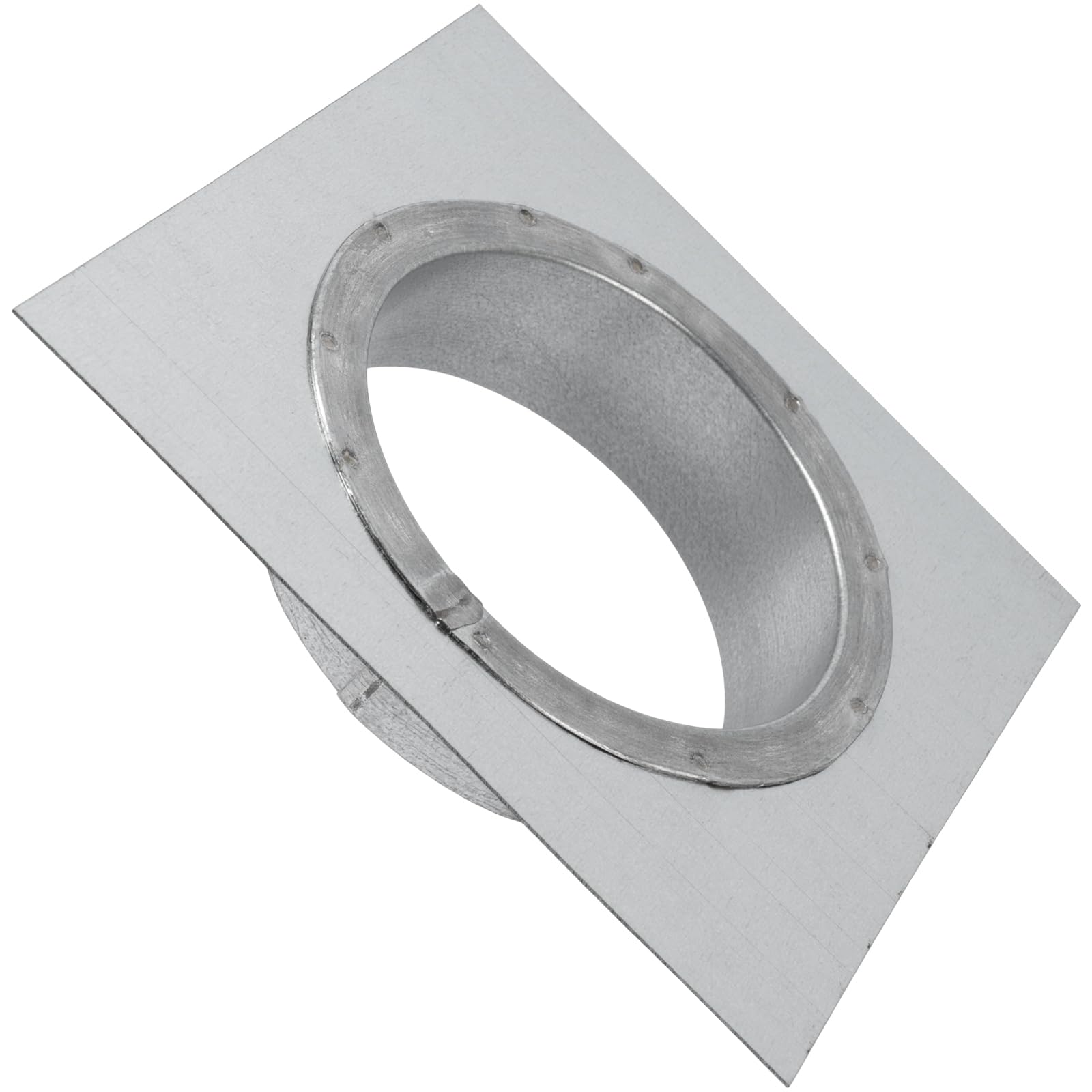 Vent Systems 4" Inch Duct Connector Flange with Square Spigot Wall Plate – Dryer Vent Adapter and Mounting Plate – Ideal for Seamless HVAC Ductwork Connections, Exhaust Fans, and Airflow Management - Image 7