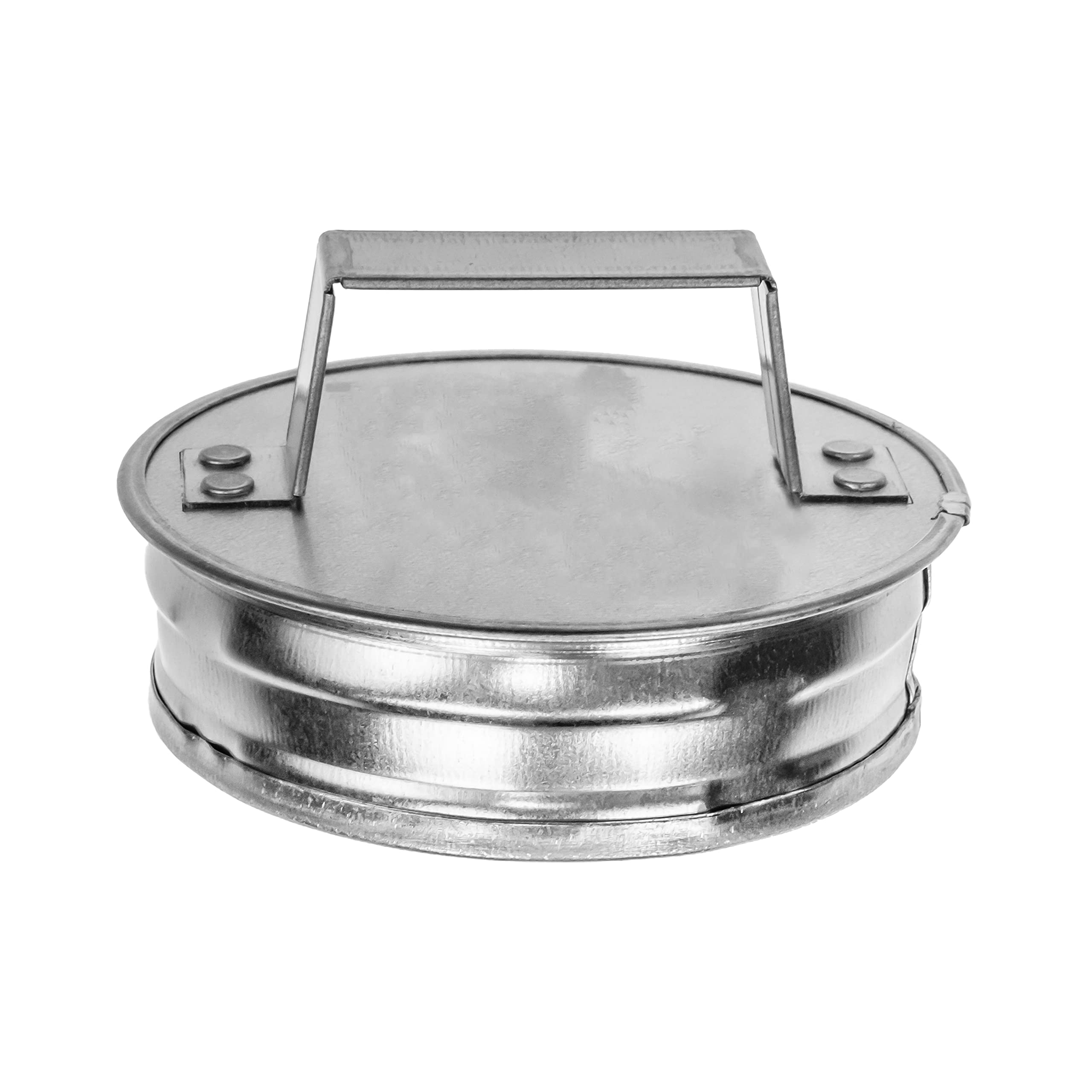 Vent Systems 4" Inch Galvanized Steel Tee Cap with Handle – Heavy-Duty HVAC End Plug for Dryer Ducts, Exhaust Pipes, and Round Metal Vents – Indoor and Outdoor Use – Closure Fitting for HVAC Systems - Image 7