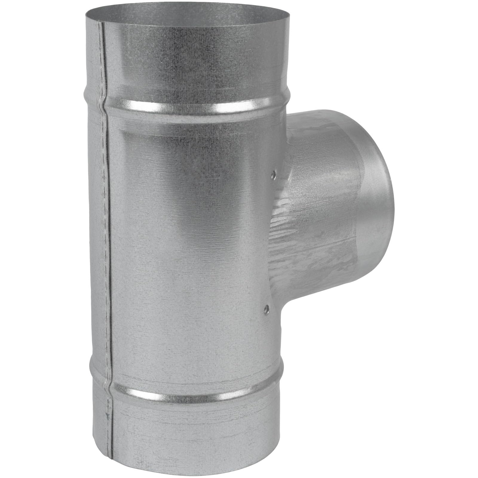 Vent Systems 4'' Inch T Shape Duct Connector 3 Way Hose Adapter/Splitter For Hose T-shape Round Pipe Connector- Extractor Fan - Duct Hose Dryer Vent T Connector - 4 Inch 3 Way Fitting - Image 8