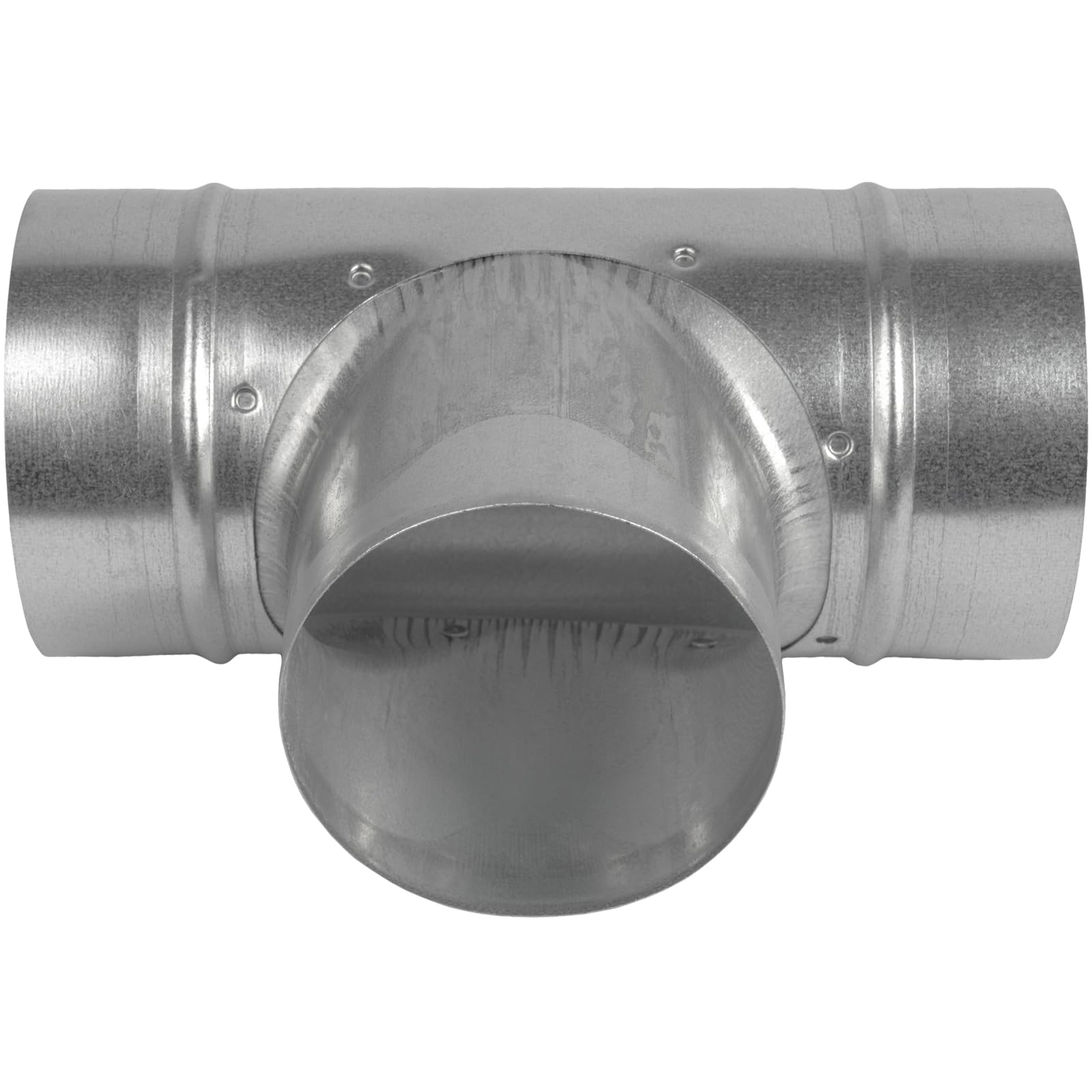 Vent Systems 4'' Inch T Shape Duct Connector 3 Way Hose Adapter/Splitter For Hose T-shape Round Pipe Connector- Extractor Fan - Duct Hose Dryer Vent T Connector - 4 Inch 3 Way Fitting - Image 9