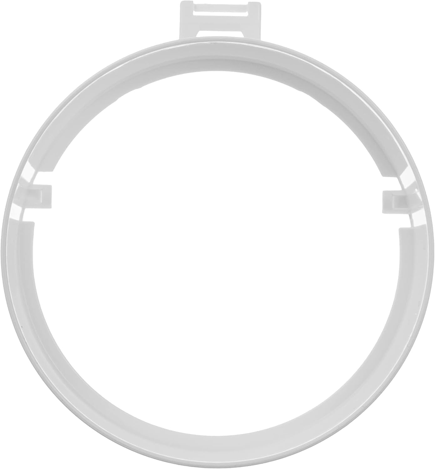 Vent Systems 4" Inch - White - Male Fit Duct Pipe Connector - ABS Plastic - Hose Dryer Vent Coupler - Flexible Or Straight Duct Coupler - Ducting Connection 4 Inch - Image 8