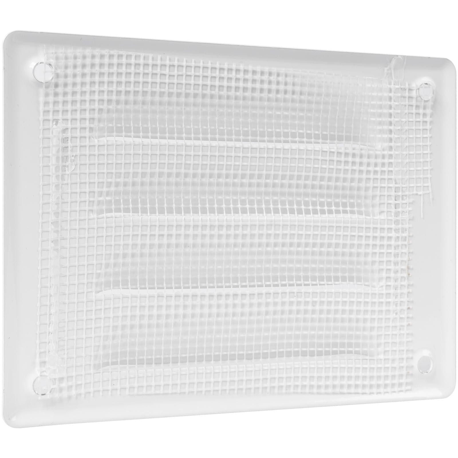 Vent Systems 5.5" x 4" Inch (Overall Dimensions) - White - Air Vent Cover - Metal Air Return Grill with Built-in Protection Mesh - HVAC Vent Duct Cover for Home Improvement - Image 6
