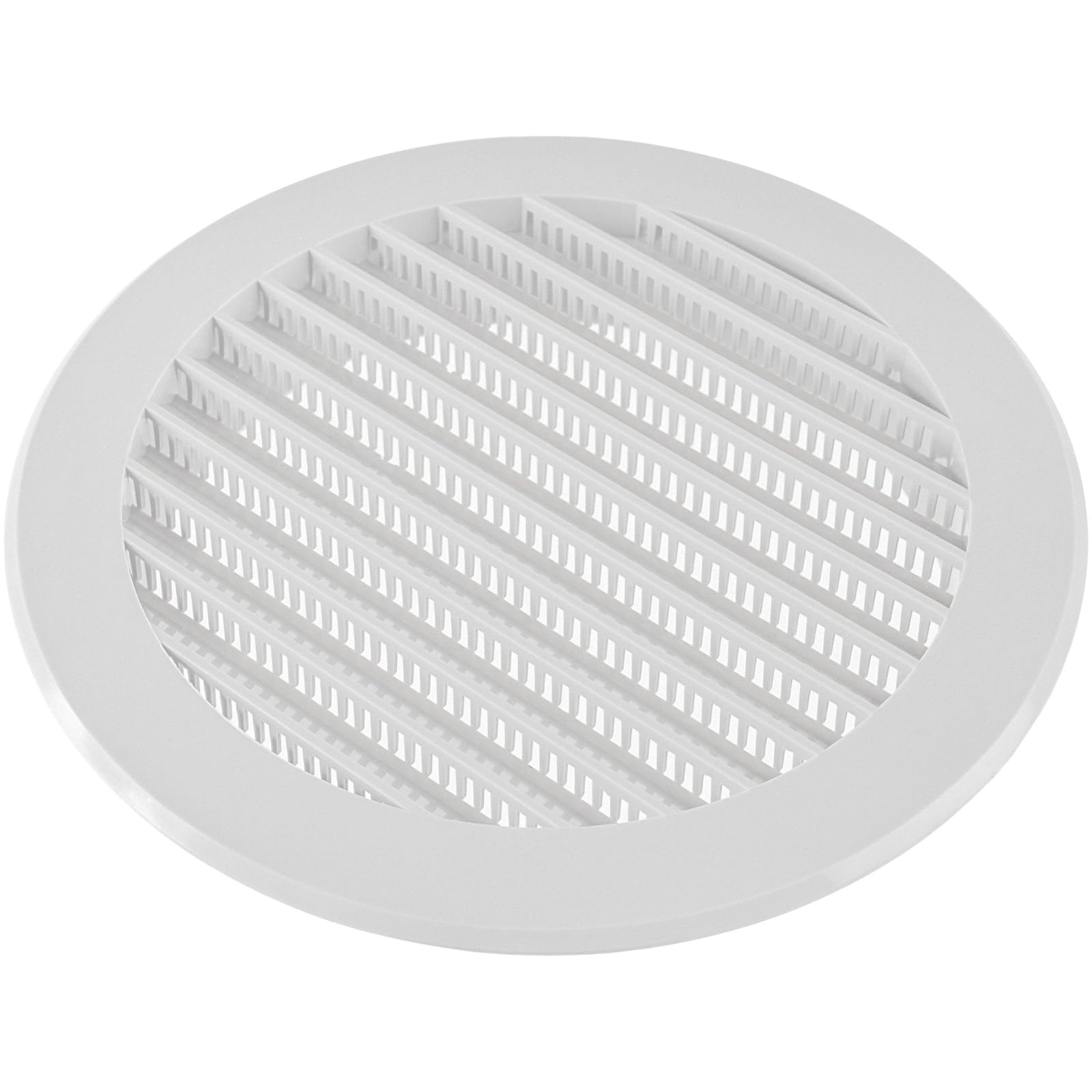 Vent Systems 5'' Inch - Pack of 10 - White Soffit Vent Cover - Round Intake or Exhaust Air Vent Louver with Screen Mesh - Air Supply HVAC Ventilation for Bathroom, Home Office, Kitchen - Image 7