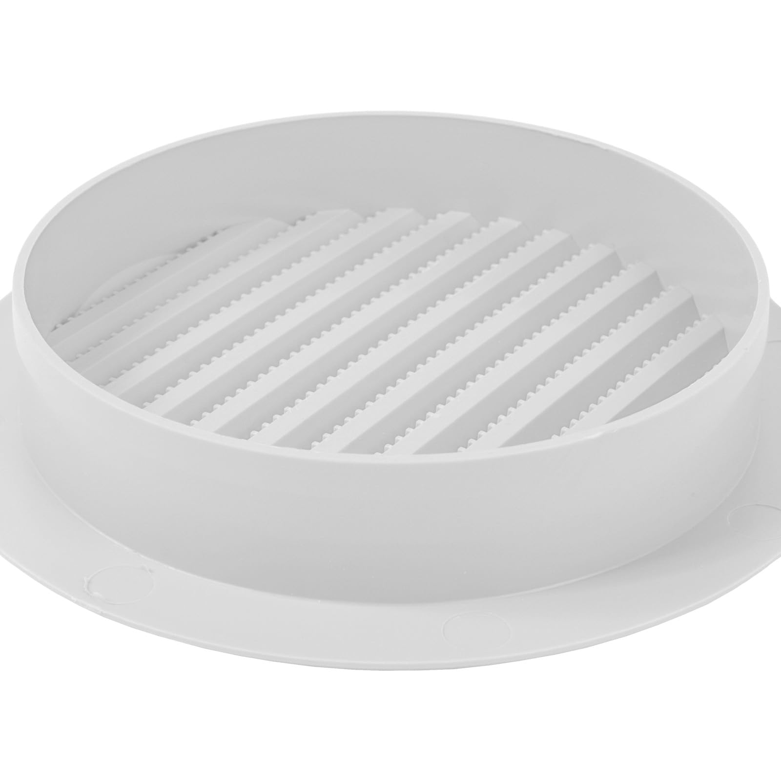 Vent Systems 5'' Inch - Pack of 10 - White Soffit Vent Cover - Round Intake or Exhaust Air Vent Louver with Screen Mesh - Air Supply HVAC Ventilation for Bathroom, Home Office, Kitchen - Image 9