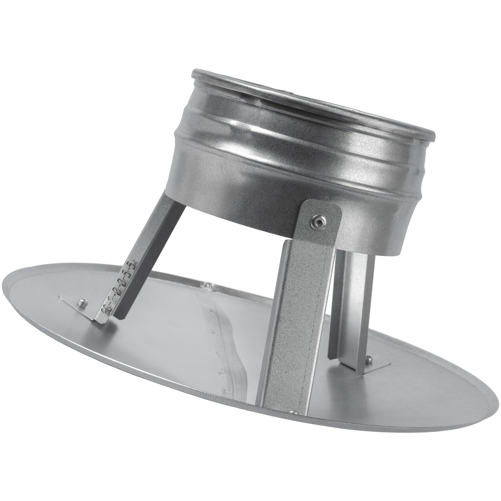 Vent Systems 5" Inch Round 360 Vent Cap - Galvanized Metal - House Exhaust Roof Cap for Perfect Insulation - Chimney Flue Cover, Rooftop Vent Cap - Wind Resistant Chimney Cap 125 mm - Image 6