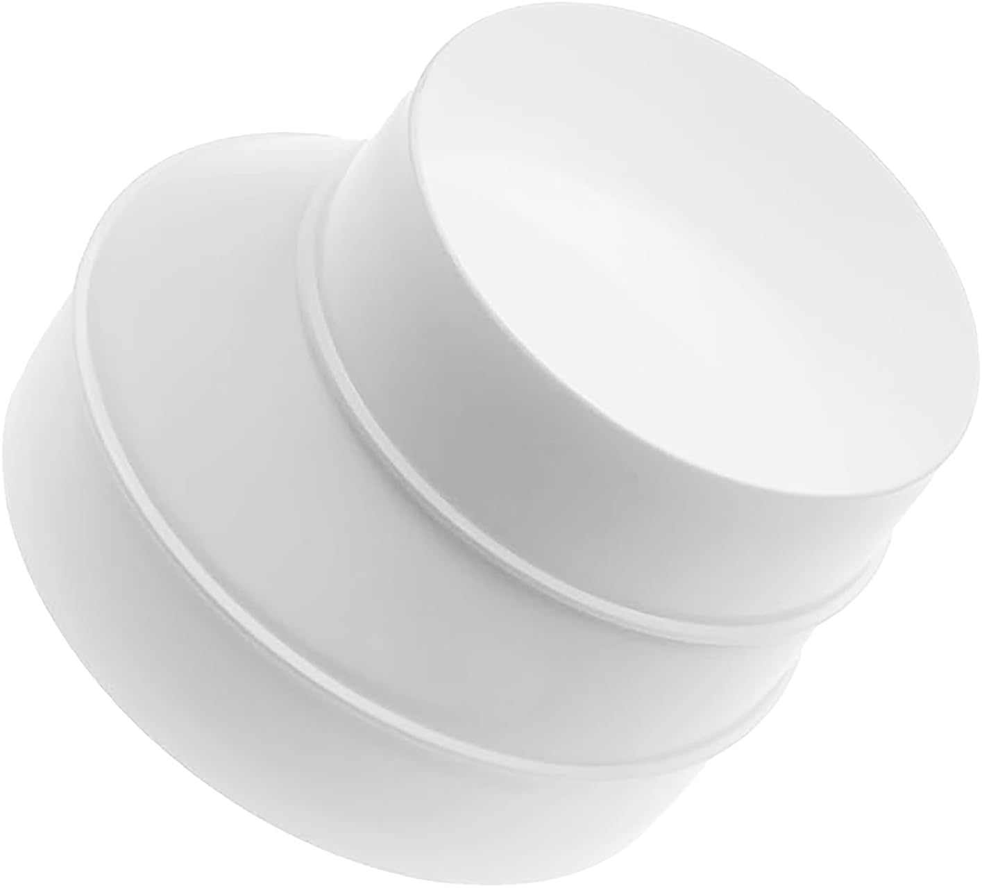 Vent Systems 5" Inch to 4" Inch Duct Reducer Adapter – Round Plastic HVAC Pipe Connector Fitting for Exhaust Vents, Dryer Duct in Bathroom, Kitchen, Home - Durable Ventilation Reducer for Indoor Use - Image 8