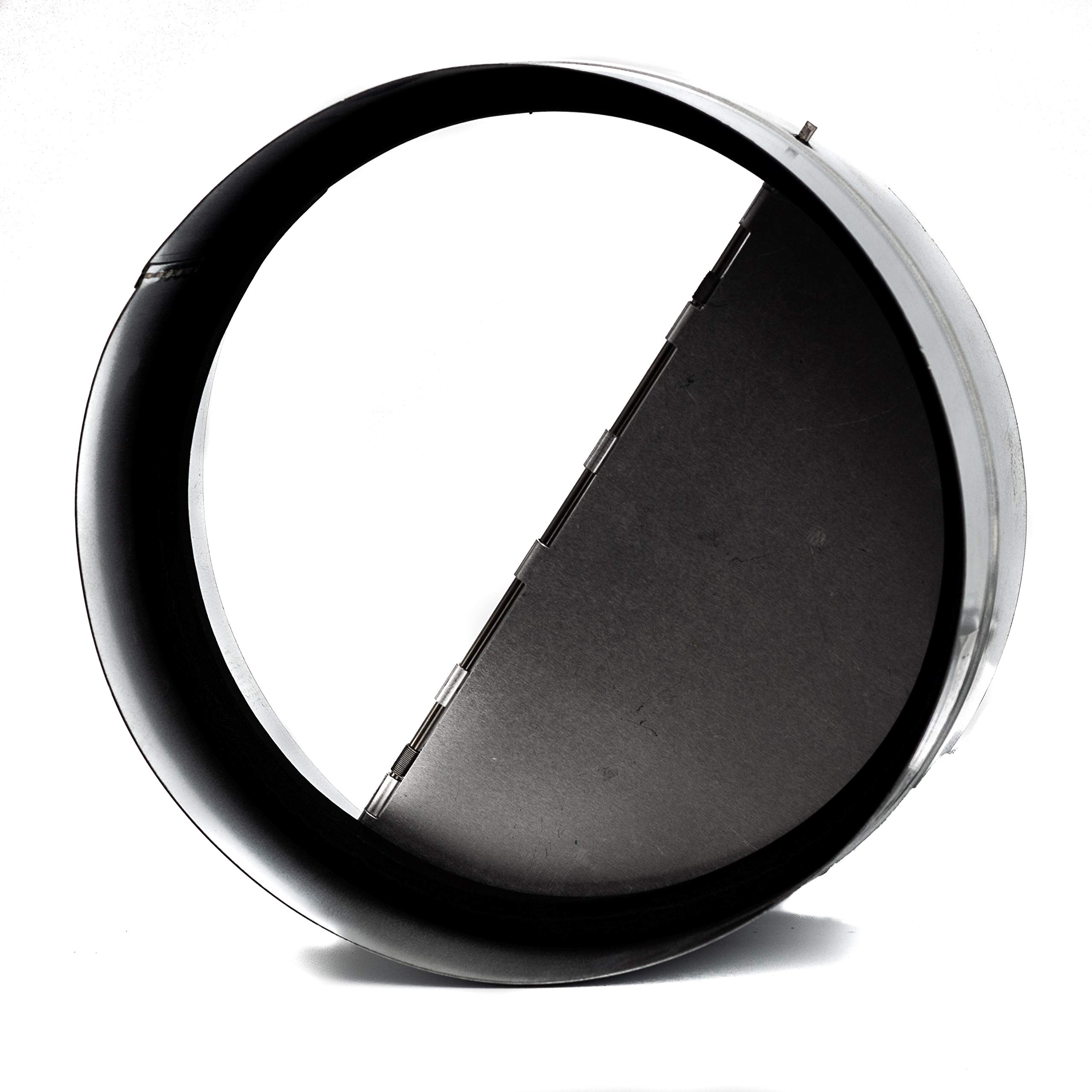 Vent Systems 6" Inch Backdraft Damper – Galvanized Steel Inline Duct Shutter with Heavy-Duty Spring-Loaded Flap and Rubber Seal – One-Way Airflow Blocker for Heating, Cooling and Exhaust Systems - Image 9