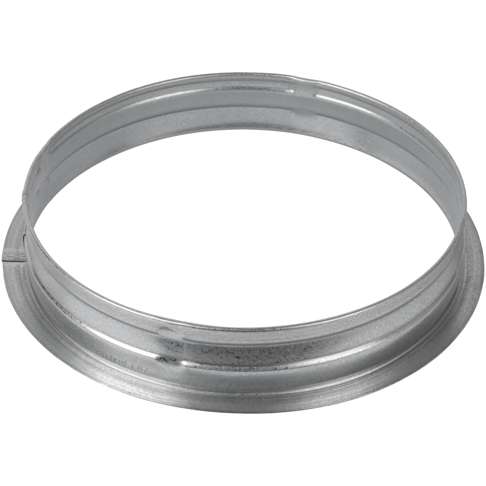 Vent Systems 8" Inch Metal Duct Connector Flange – Galvanized Steel Male-Fit Coupler – Durable Round Fitting for Duct Seal, Dryer Vent, HVAC Ducting – For Kitchen, Garage, and Home Improvement - Image 6