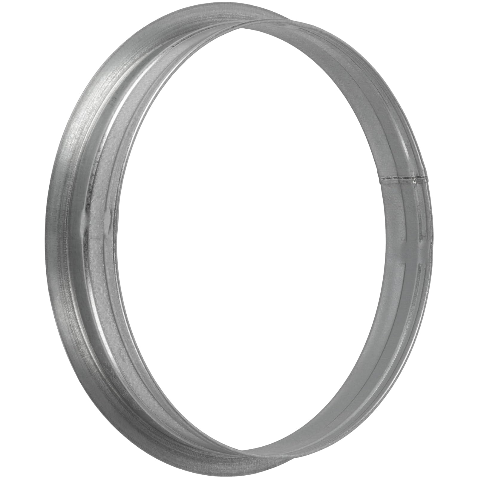 Vent Systems 8" Inch Metal Duct Connector Flange – Galvanized Steel Male-Fit Coupler – Durable Round Fitting for Duct Seal, Dryer Vent, HVAC Ducting – For Kitchen, Garage, and Home Improvement - Image 8