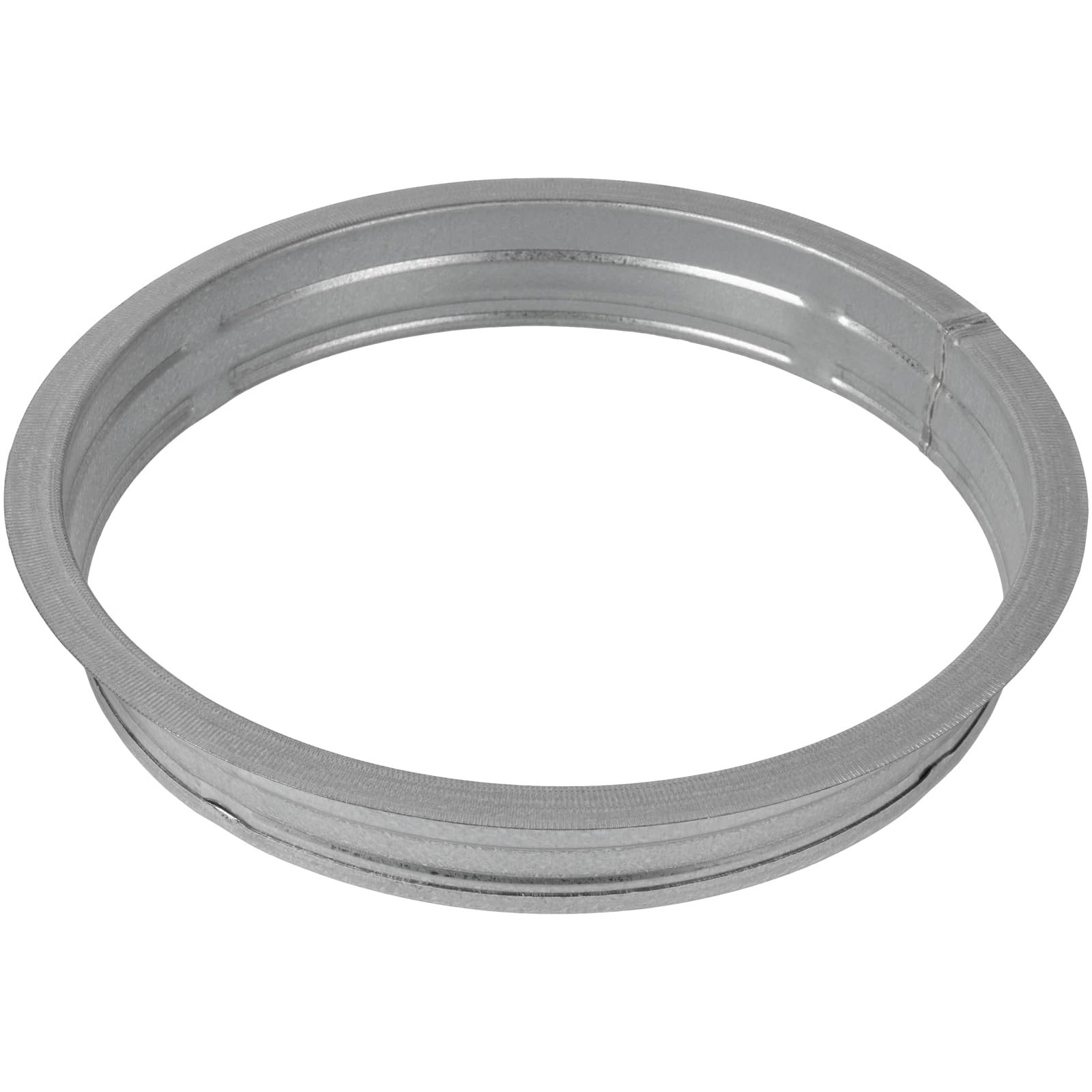 Vent Systems 8" Inch Metal Duct Connector Flange – Galvanized Steel Male-Fit Coupler – Durable Round Fitting for Duct Seal, Dryer Vent, HVAC Ducting – For Kitchen, Garage, and Home Improvement - Image 9