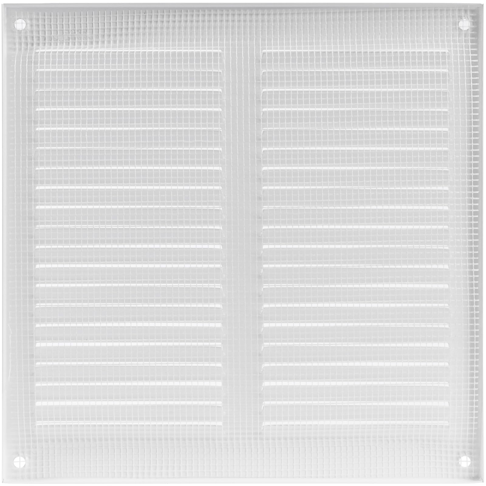 Vent Systems 8" x 8" Inch (Overall Dimensions) - White - Air Vent Cover Metal Air Return Grill with Built in Pest Guard Screen HVAC Vent Duct Cover for Home Improvement - Image 6