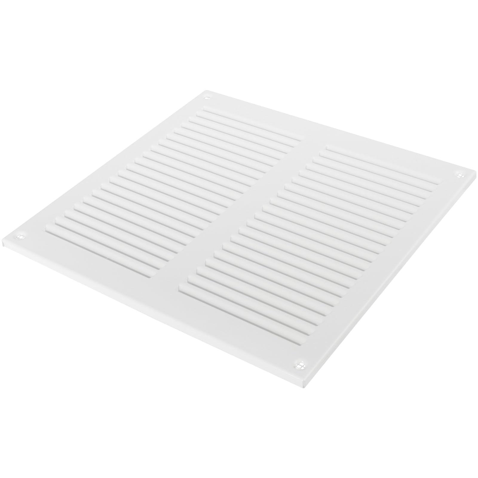 Vent Systems 8" x 8" Inch (Overall Dimensions) - White - Air Vent Cover Metal Air Return Grill with Built in Pest Guard Screen HVAC Vent Duct Cover for Home Improvement - Image 8