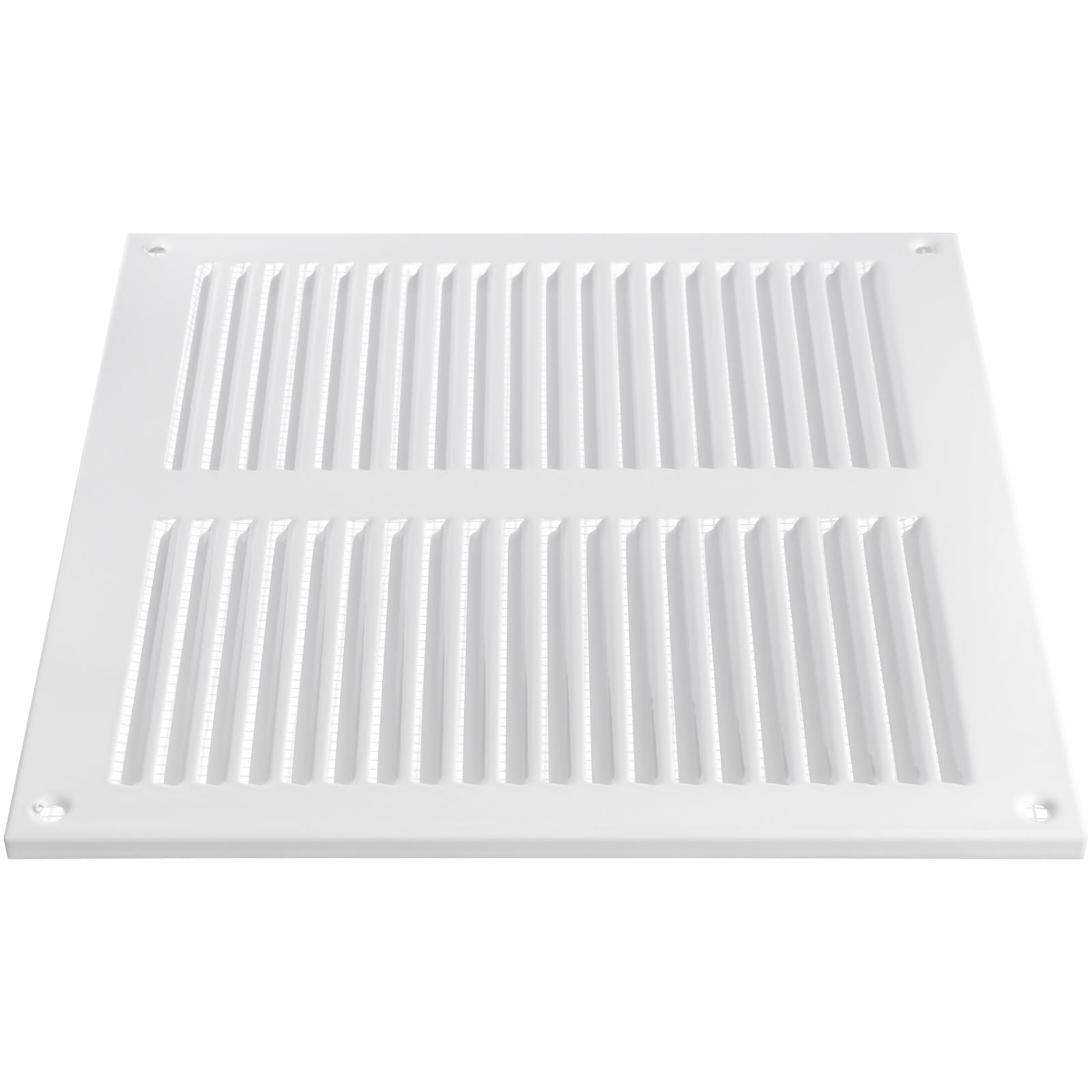 Vent Systems 8" x 8" Inch (Overall Dimensions) - White - Air Vent Cover Metal Air Return Grill with Built in Pest Guard Screen HVAC Vent Duct Cover for Home Improvement - Image 9