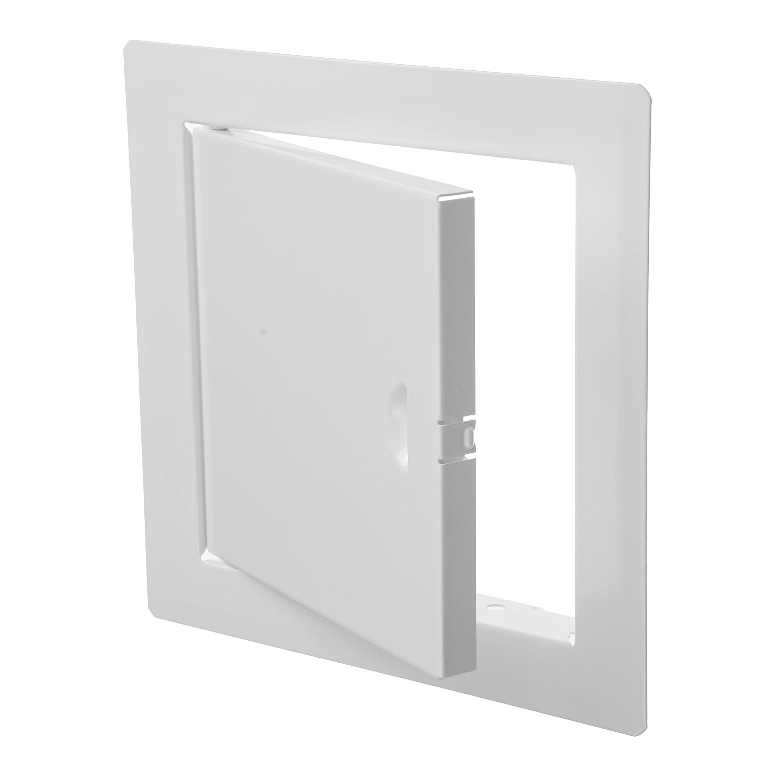 Vent Systems Access Panel for Drywall 6 x 6 Inch - Wall Hole Cover Plate - Metal Access Door with Handle - Plumbing Access Panel for Drywall - Service Shaft Crawl Space Door - Wall Access Panel - Image 6