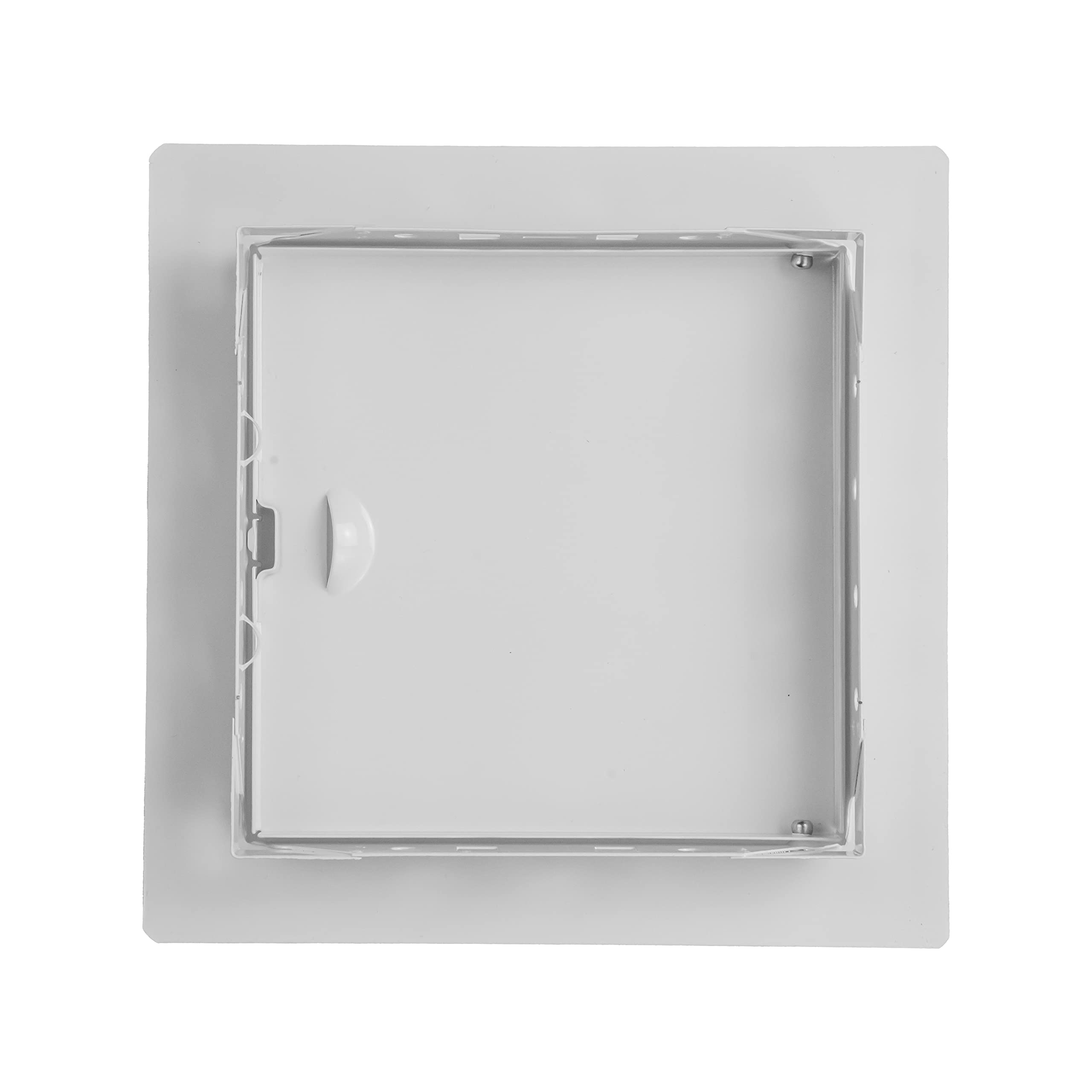Vent Systems Access Panel for Drywall 6 x 6 Inch - Wall Hole Cover Plate - Metal Access Door with Handle - Plumbing Access Panel for Drywall - Service Shaft Crawl Space Door - Wall Access Panel - Image 9