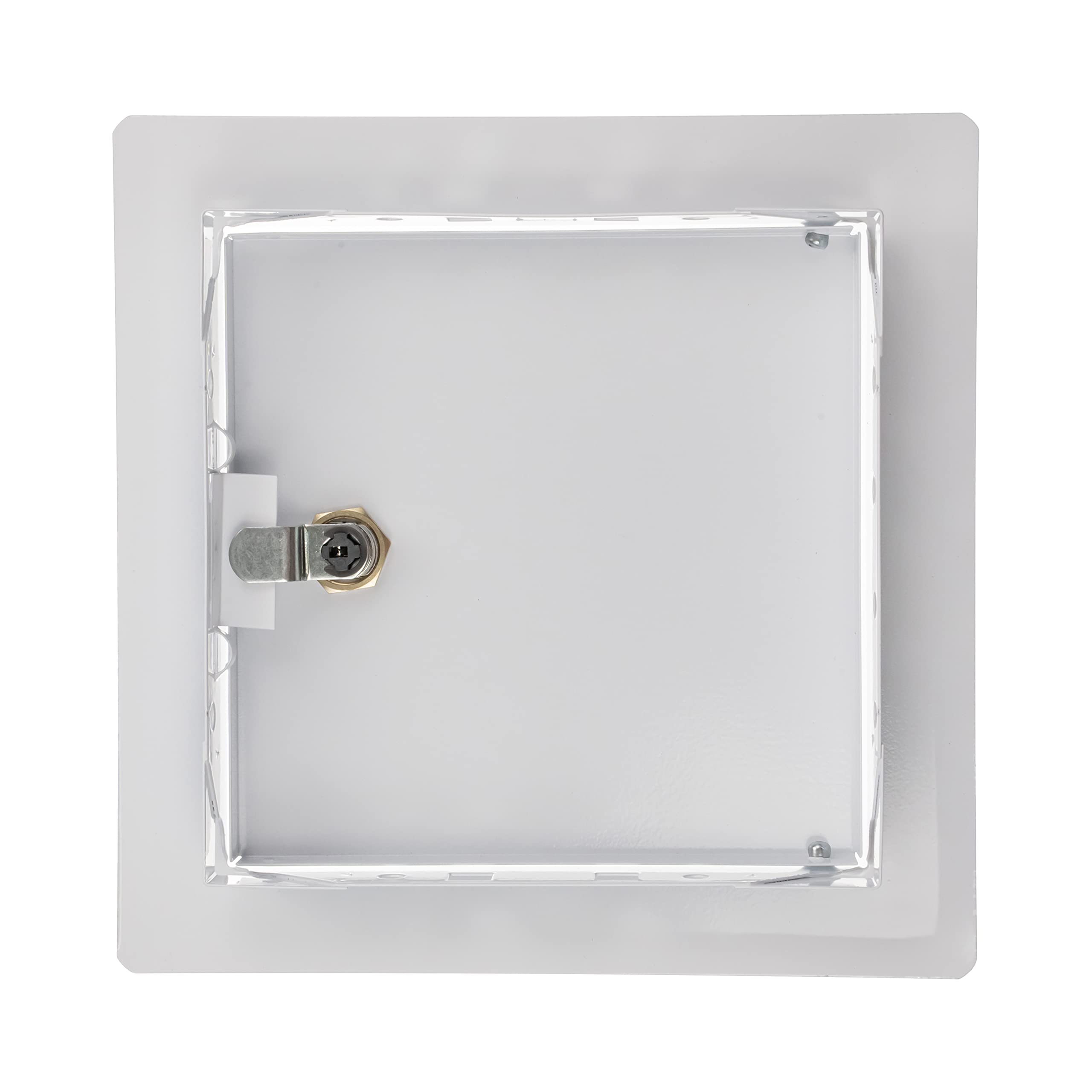 Vent Systems Lockable Access Panel for Drywall 6 x 6 Inch - Wall Hole Cover - Metal Access Door with Key - Plumbing Access Panel for Drywall - Service Shaft Crawl Space Door - Ceiling Access Panel - Image 9